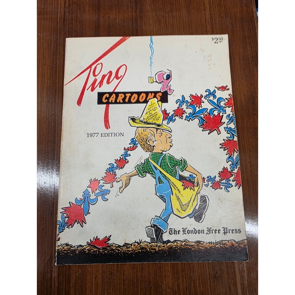 Ting Cartoons 1977 Edition Political Humour The London Free Press